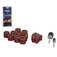 Kit de lixas + suporte para micro retifica com 42 pe�as - LXR001