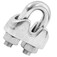 Clips para cabo em a�o inox 1/4
