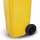 Cesto de lixo gari 120L com rodas sem pedal