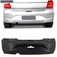 Para-choque Gol G7 2016 a 2019 Gol G8 2018 a 2021 traseiro preto liso sem furo - 6638