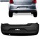 Para-choque Gol G6 2013 a 2016 traseiro preto liso com refletor - 6604