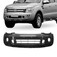 Para-choque Ranger 2012 a 2016 dianteiro preto liso com e sem furo para farol - 2708