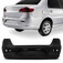 Para-choque Siena 2007 a 2016 traseiro preto liso - 3521