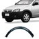 Moldura para-lama Corsa Sedan/Hatch/Montana Sport 2003 a 2012 dianteiro direito preto liso - 174PDD