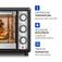 Forno el�trico 1800W 48L 3 pontos de aquecimento Family Grill Inox - FRN-48-BI  110V
