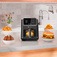 Fritadeira el�trica sem �leo air fryer 6L 1500W Prosd�cimo - AF02  110V