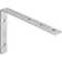 Cantoneira para cortina 6 x 8 cm zincada com 4 pe�as