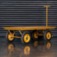 Carro plataforma com tampo em madeira 600 kg - RLL-5802