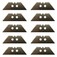 L�mina para estilete trapezoidal com 10 pe�as - KS01R