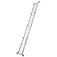 Escada multifuncional de alum�nio 4 x 4 com 16 degraus 11 em 1 - ESC0266RO
