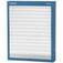 Arm�rio com persiana de PVC e 4 prateleiras Compact line - AM-102