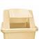 Cesto coletor de lixo 100L tampa basculante sem adesivo - CD11BG