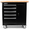Bancada m�vel com 5 gavetas e porta lateral - RLL-277P