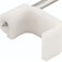 Grampo pl�stico chato para fios 6 mm� com 20 pe�as