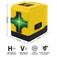 N�vel a laser verde 2 linhas com bolsa e suporte - BOM-6209