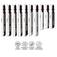 L�mina serra tico-tico 76/100 mm para madeira e metal 5 pe�as - BOM-5156