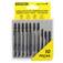 L�mina serra tico-tico 76/100 mm para madeira e metal 5 pe�as - BOM-5156
