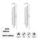L�mina serra sabre 152 mm 5 dentes 2 pe�as - BOM-5152