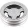Polia de alum�nio 2 canais A 120 mm - 6684120120