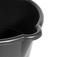 Balde de pl�stico extraforte 12 litros preto