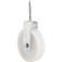 Roldana pl�stica 6 cm com parafuso
